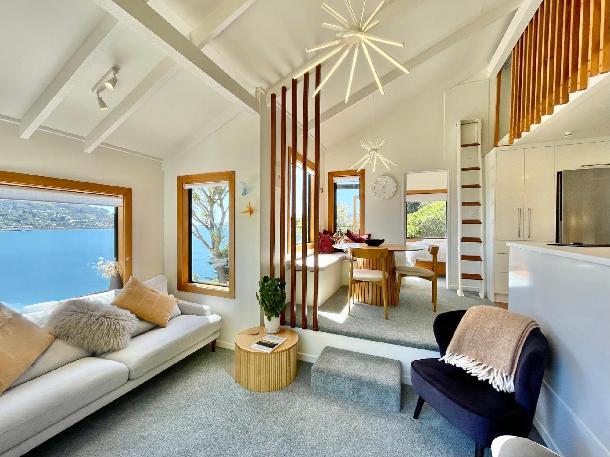 The Cove Cabin - Your Quiet Escape Dunedin Luaran gambar